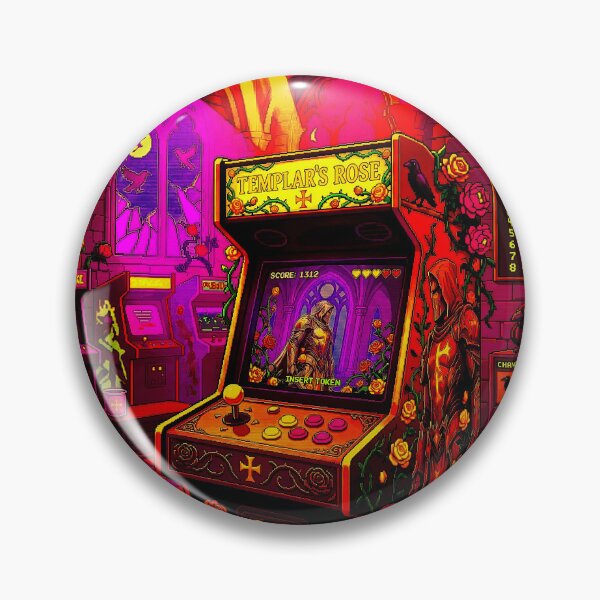 Item preview, Retro Arcade capter Themed Décor designed and sold by Cyber-ART-Studio.
