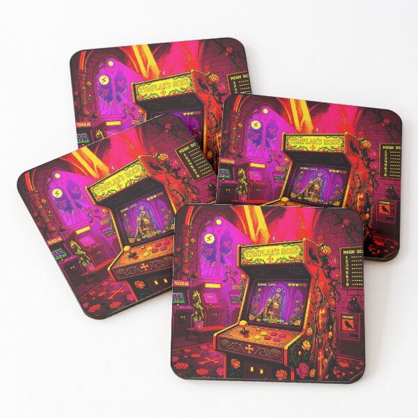 Item preview, Retro Arcade capter Themed Décor designed and sold by Cyber-ART-Studio.