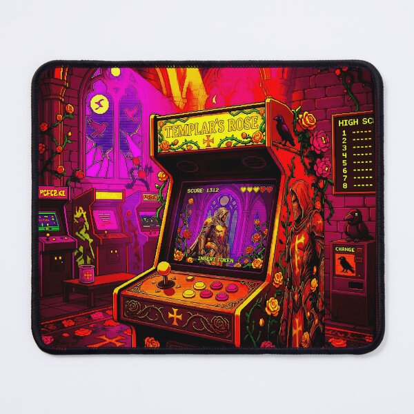 Item preview, Retro Arcade capter Themed Décor designed and sold by Cyber-ART-Studio.
