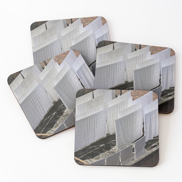 Item preview, White sheets drying in the sun designed and sold by franck380.