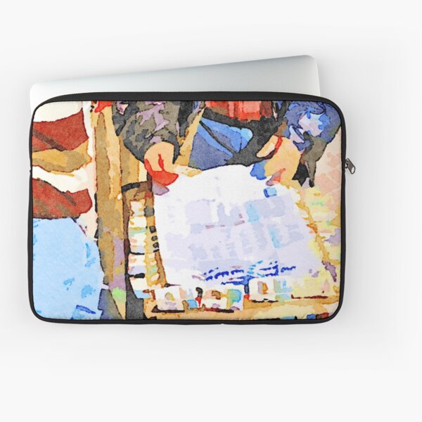 Street players in Aleppo Laptop Sleeve