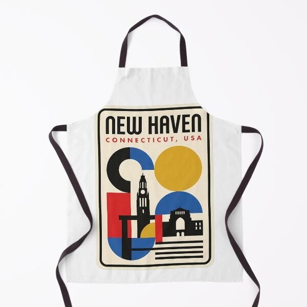 Item preview, Retro New Haven Connecticut Bauhaus Style Skyline designed and sold by k3rstman1.