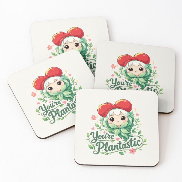 Item preview, Youre Plantastic - Cute Kawaii Plant Girl Pun designed and sold by BlackSector77.