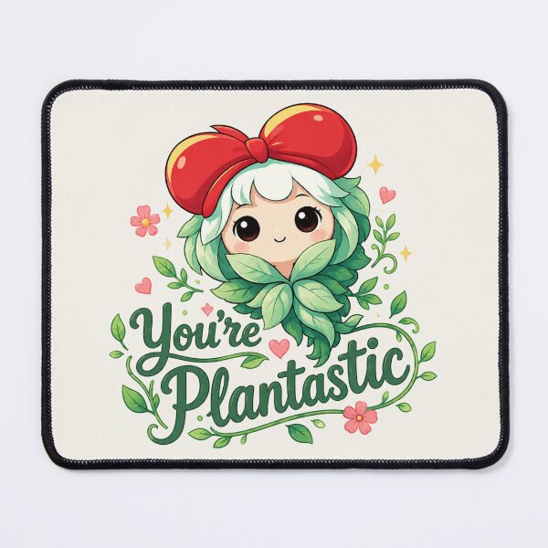 Item preview, Youre Plantastic - Cute Kawaii Plant Girl Pun designed and sold by BlackSector77.