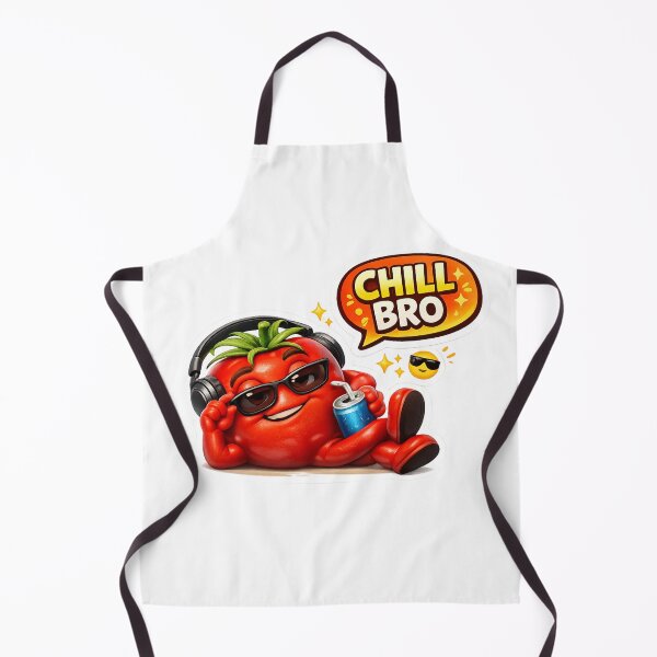 Item preview, Chill Bro Funny Tomato Cartoon Meme Gift designed and sold by Bhinfy.