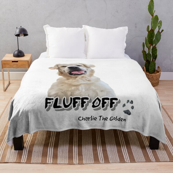 Item preview, Fluff Off Funny Dog Canine Portrait Wearable designed and sold by StranHabesre51.