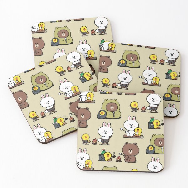 Item preview, Sally & Brown bear Friends / So Pretty night designed and sold by William Cano.