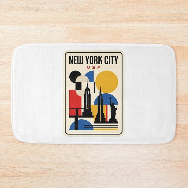 Item preview, Vintage Bauhaus Style New York City Skyline designed and sold by k3rstman1.