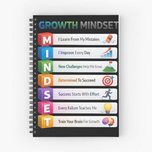 Item preview, Growth Mindset Motivational designed and sold by Byte-shirt.