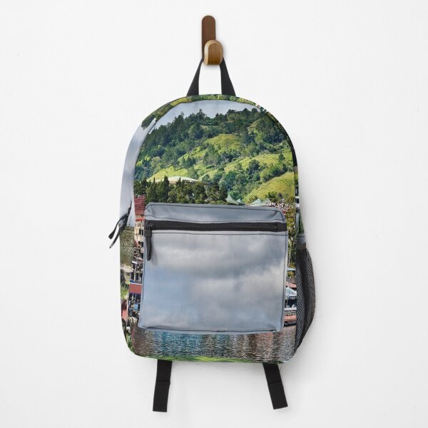 Item preview, A colorful village at the foot of the hills designed and sold by franck380.