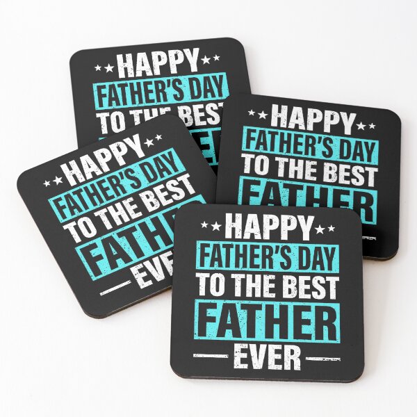 Item preview, Happy Fathers Day To The Best Father Ever Appreciation Gift designed and sold by msaloyach.