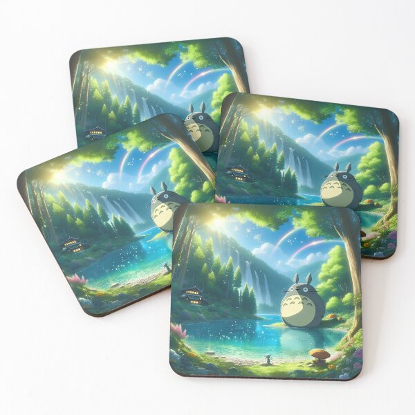 Item preview, Cute kawaii art [[totoross]] chill -%[ghiblis]%- side lake aways  designed and sold by kuumeiji.
