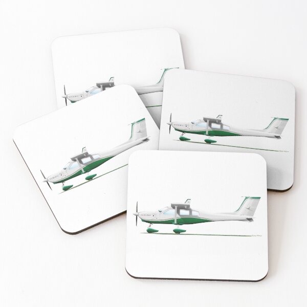 Item preview, Jabiru Aircraft J230 designed and sold by Grubby Fingers Aircraft Illustration.