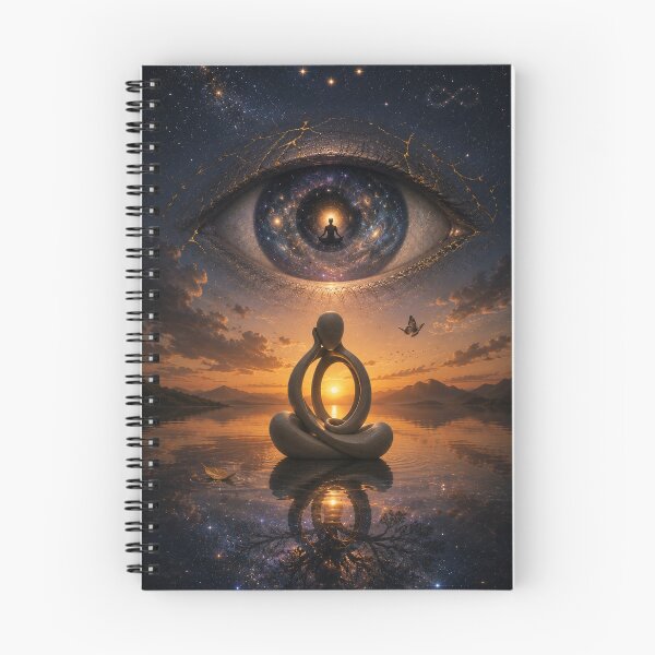 Item preview, Universe Inside Me — Cosmic Consciousness Spiritual Art Print designed and sold by Day Dreamer.