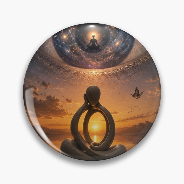 Item preview, Universe Inside Me — Cosmic Consciousness Spiritual Art Print designed and sold by Day Dreamer.