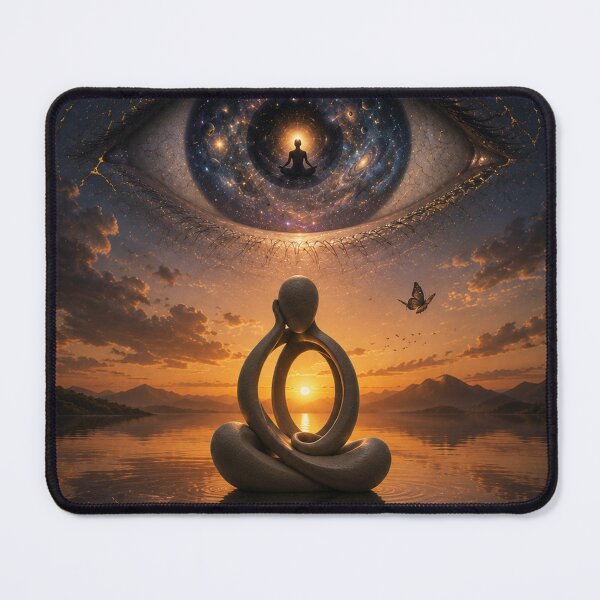 Item preview, Universe Inside Me — Cosmic Consciousness Spiritual Art Print designed and sold by Day Dreamer.