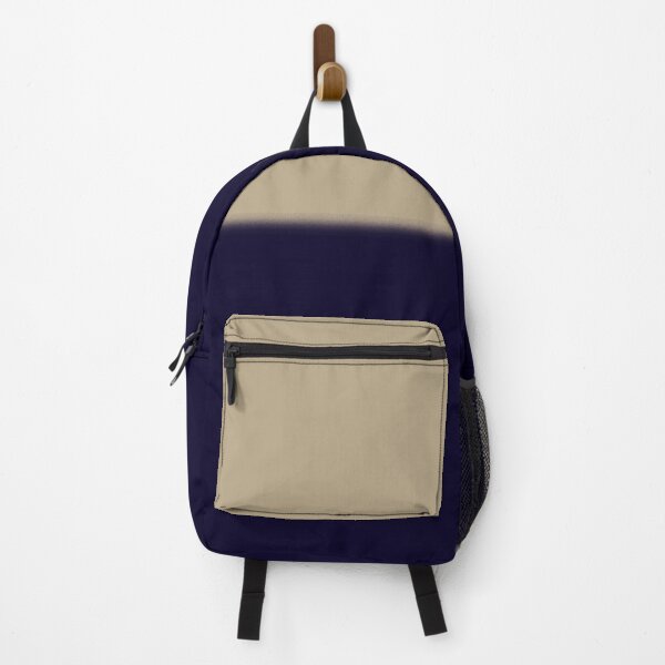 Item preview, Minimalist Navy Blue with Beige Geometric Square designed and sold by pluielegere.