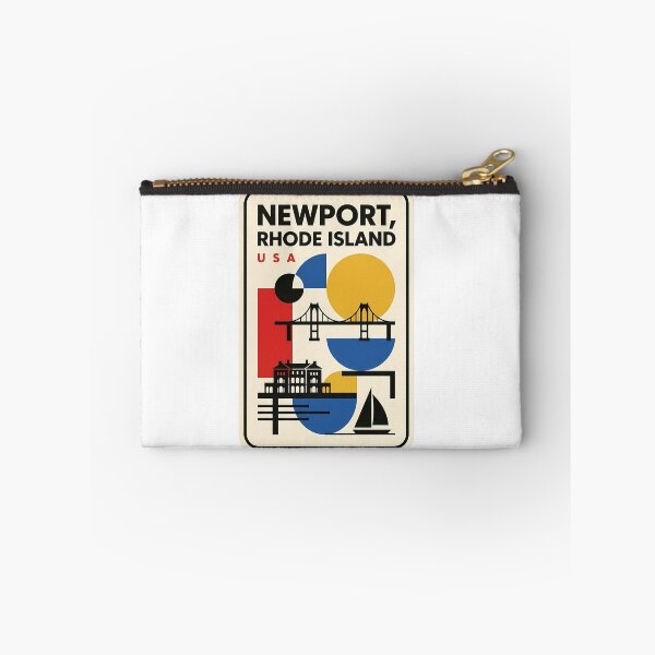 Item preview, Newport Rhode Island Retro Geometric Coastal Scene designed and sold by k3rstman1.