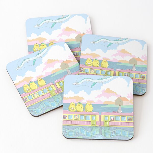 Item preview, Cute kawaii spirits [[totoross]] ride -%[ghiblis]%- train aways dragon designed and sold by kuumeiji.