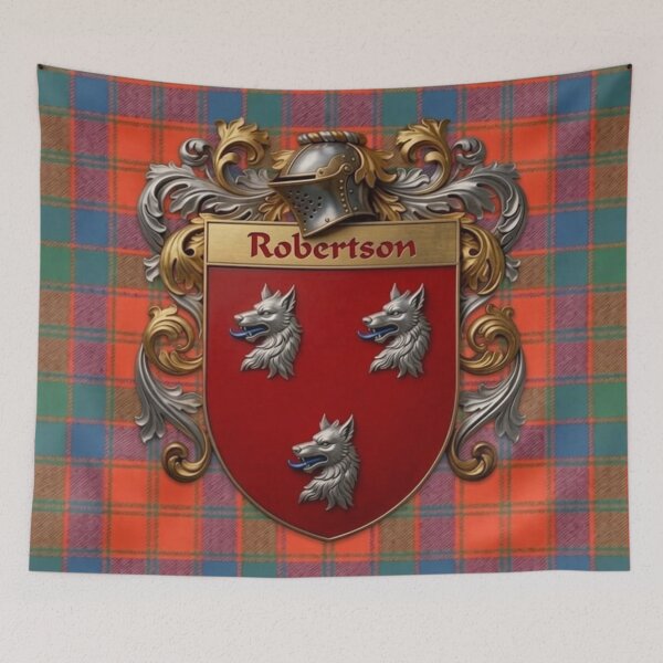 Item preview, Robertson Shield 3D and Ancient Tartan designed and sold by Kirrindy Designs.