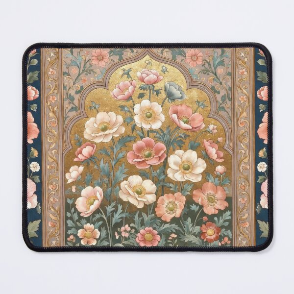 Item preview, Ornate Vintage Framed Colorful Floral Bouquet Art designed and sold by IntelliMindDesigns.