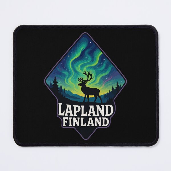 Item preview, Lapland Finland Trippy Art designed and sold by TomFrontierArt.