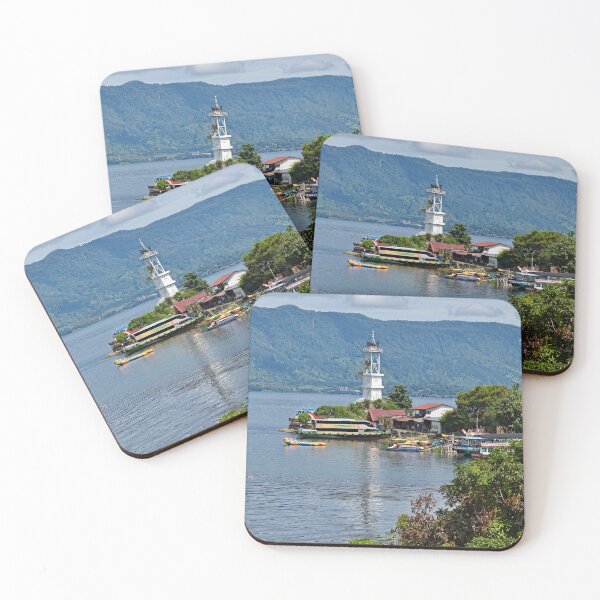 Item preview, Tourist port on Lake Toba designed and sold by franck380.