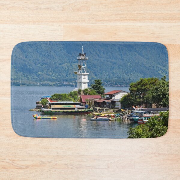 Item preview, Tourist port on Lake Toba designed and sold by franck380.