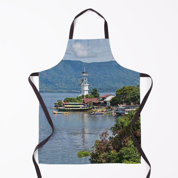 Item preview, Tourist port on Lake Toba designed and sold by franck380.