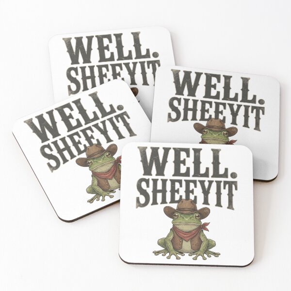 Item preview, Cowboy Frog Vintage Western Humor Amphibian Country Art designed and sold by MotivaChic.