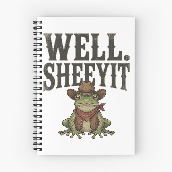 Item preview, Cowboy Frog Vintage Western Humor Amphibian Country Art designed and sold by MotivaChic.