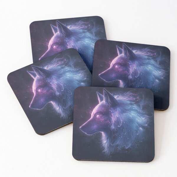 Item preview, Cosmic Wolf with Nebula Mane designed and sold by Nick Seidel.