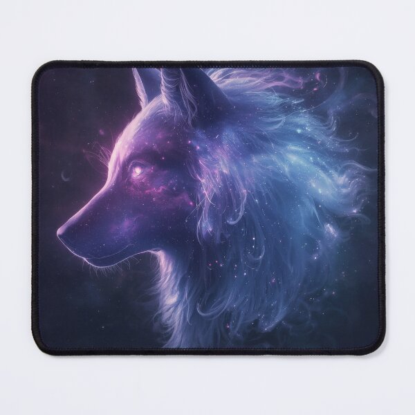 Item preview, Cosmic Wolf with Nebula Mane designed and sold by Nick Seidel.