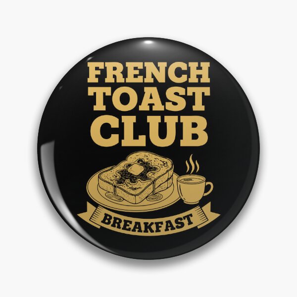 Item preview, Breakfast French Toast Club Breakfast Funny Brunch designed and sold by LuminOrb.