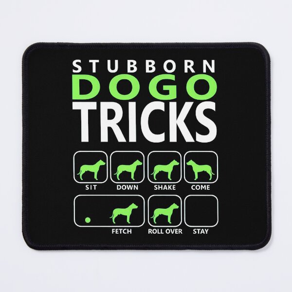 Item preview, Stubborn Doggo Tricks Funny Obedience Chart designed and sold by StranHabesre51.