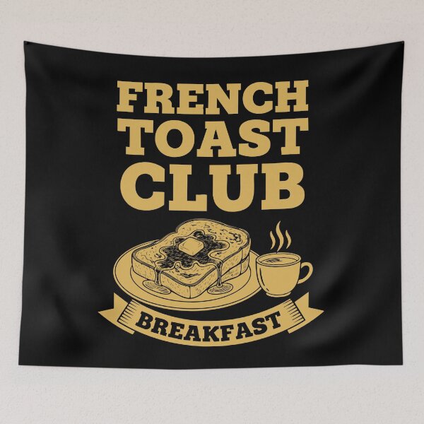 Item preview, Breakfast French Toast Club Breakfast Funny Brunch designed and sold by LuminOrb.