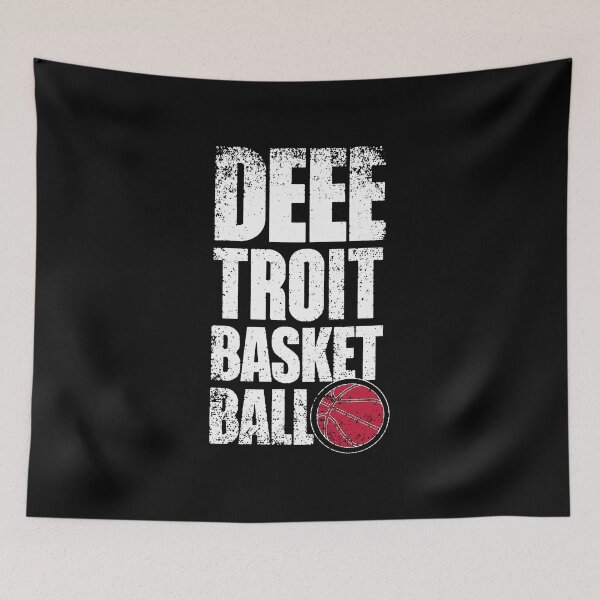 Item preview, Vintage Deeetroit Basketball  designed and sold by lucindaverya.