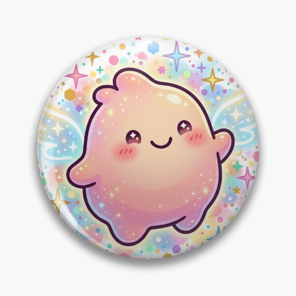 Item preview, Cute Rainbow Angel Blob Kawaii Sticker designed and sold by CuteRage.