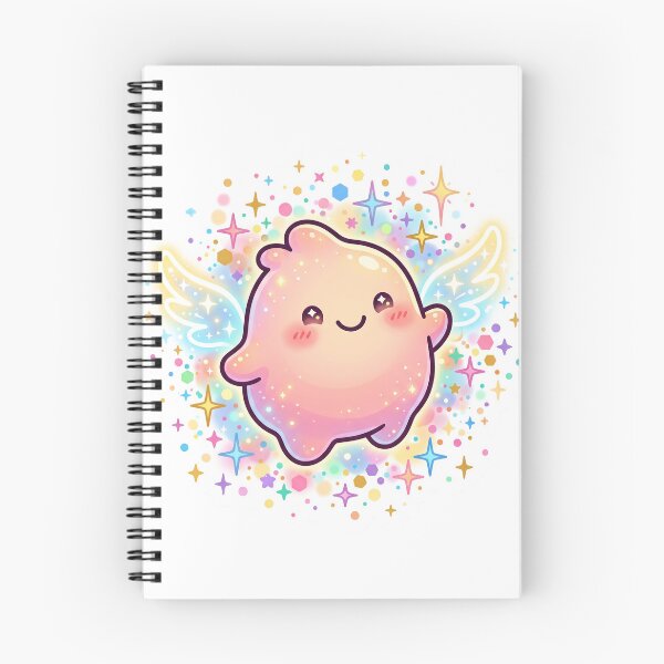 Item preview, Cute Rainbow Angel Blob Kawaii Sticker designed and sold by CuteRage.