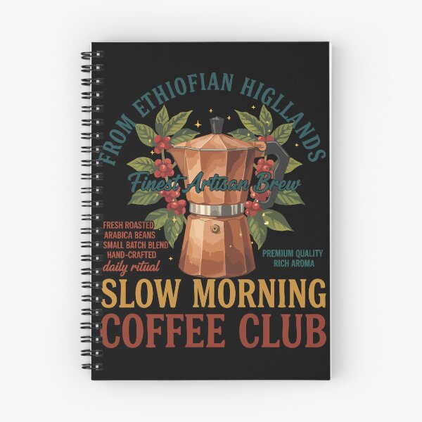 Item preview, Breakfast Coffee Slow Morning Coffee Club Brunch designed and sold by LuminOrb.