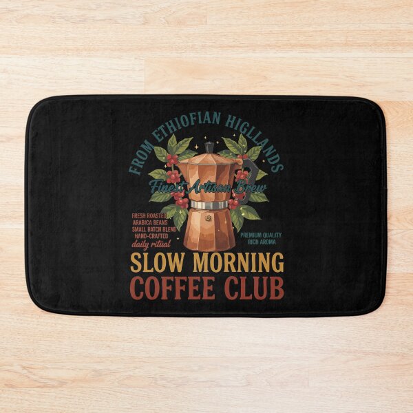 Item preview, Breakfast Coffee Slow Morning Coffee Club Brunch designed and sold by LuminOrb.