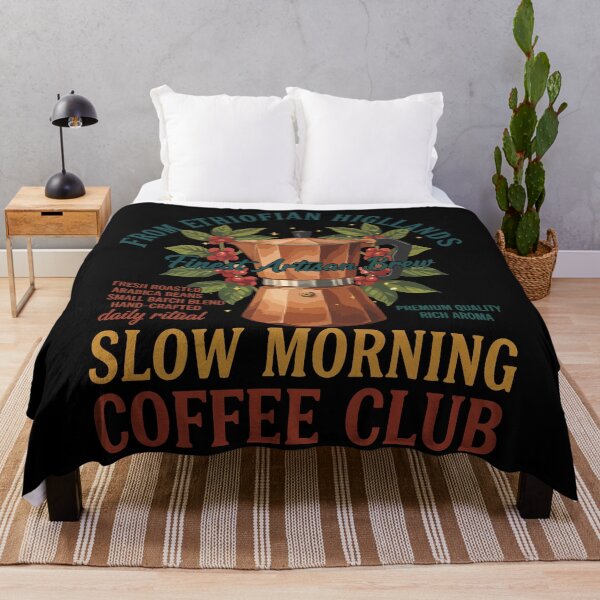Item preview, Breakfast Coffee Slow Morning Coffee Club Brunch designed and sold by LuminOrb.