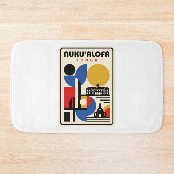 Item preview, Nuku'alofa Tonga Geometric Abstract Travel Style designed and sold by k3rstman1.
