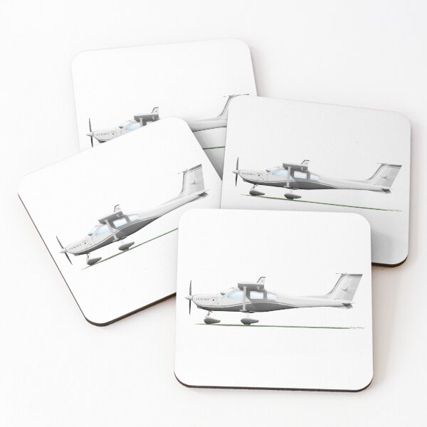 Item preview, Jabiru Aircraft J230 designed and sold by Grubby Fingers Aircraft Illustration.