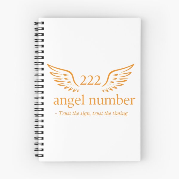 Item preview, 222 Angel Number – Trust the sign, trust the timing Spiritual Aesthetic Typography Design designed and sold by CosmicQuietLab.