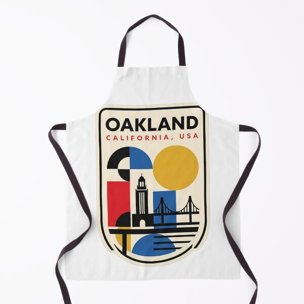Item preview, Oakland California Retro Geometric Skyline Travel Souvenir designed and sold by k3rstman1.