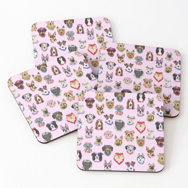 Item preview, Floral Dogs designed and sold by kerriestuff.