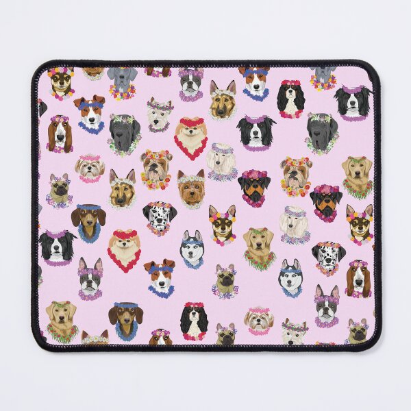 Item preview, Floral Dogs designed and sold by kerriestuff.