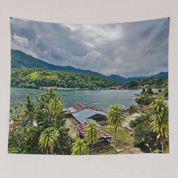 Item preview, Tropical landscape under a heavy sky designed and sold by franck380.