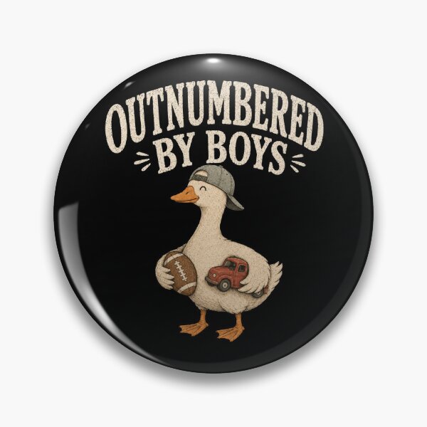 Item preview, Boy Mom Duck Vintage Motherhood Humor Sports Mom Artwork designed and sold by MotivaChic.